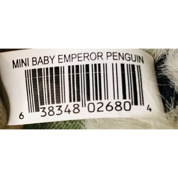 Folkmanis Mini Emperor Penguin Baby Finger Puppet Plush 4” Realistic Plush Toy - Picture 7 of 7